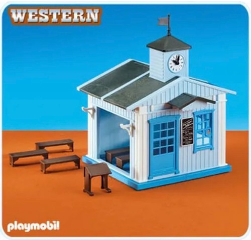 New sealed playmobil western - new,