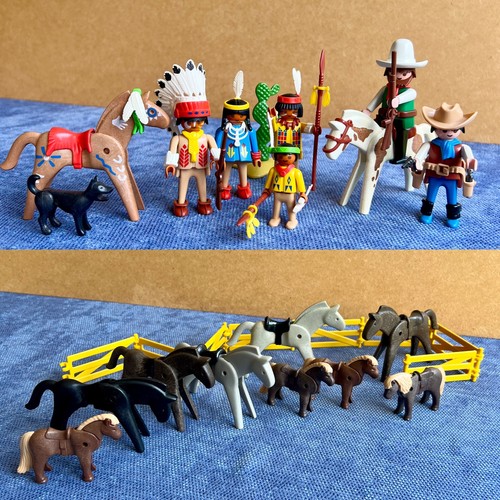 Vintage playmobil cowboys 3304 - playmobil,