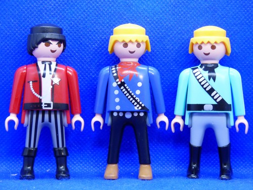 Playmobil western 3x - western,