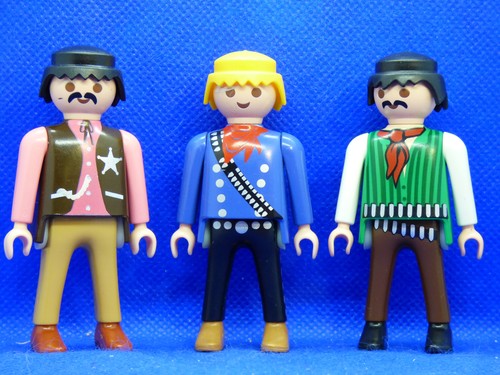 Playmobil western 3x - western,