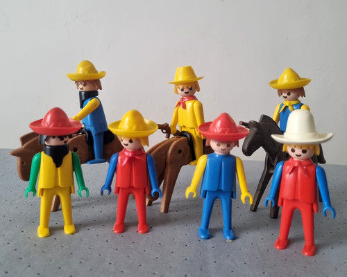 Vintage 70s playmobil cowboy - 70s,
