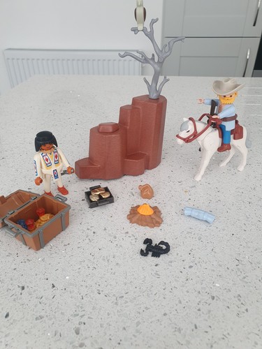 Playmobil cowboy and indian - playmobil,