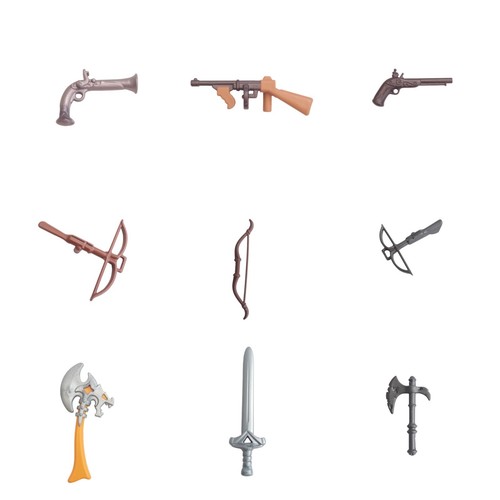 Playmobil weapon spares - playmobil,