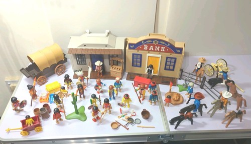 Playmobil cowboys indians - &,