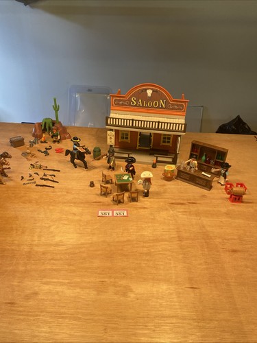 Playmobil western saloon with - saloon,