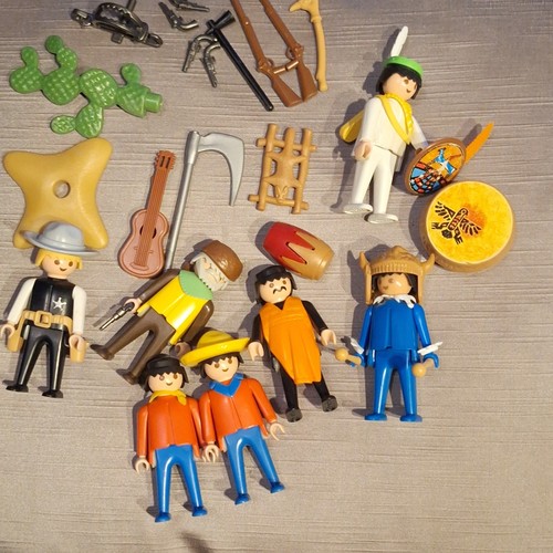 Playmobil vintage cowboy and - vintage,