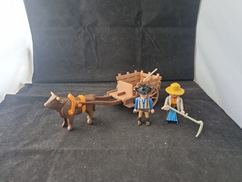Playmobil wild west cart - ox,