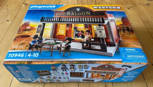 New sealed playmobil western - new,