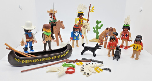 Vintage playmobil wild west - -,
