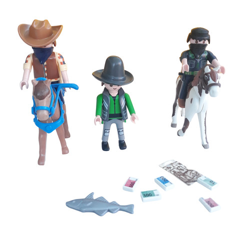 Playmobil cowboys horses - playmobil,