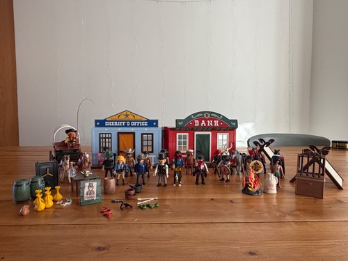 Full playmobil cowboys - cowboys, &